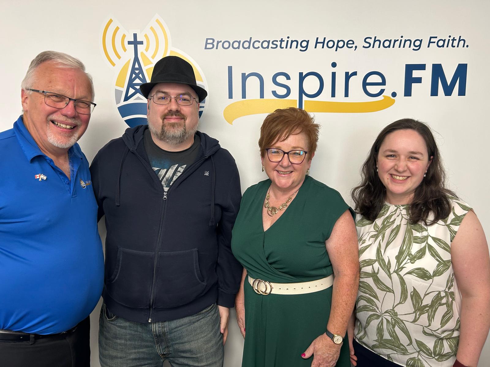 Meeting the team at InpireFM