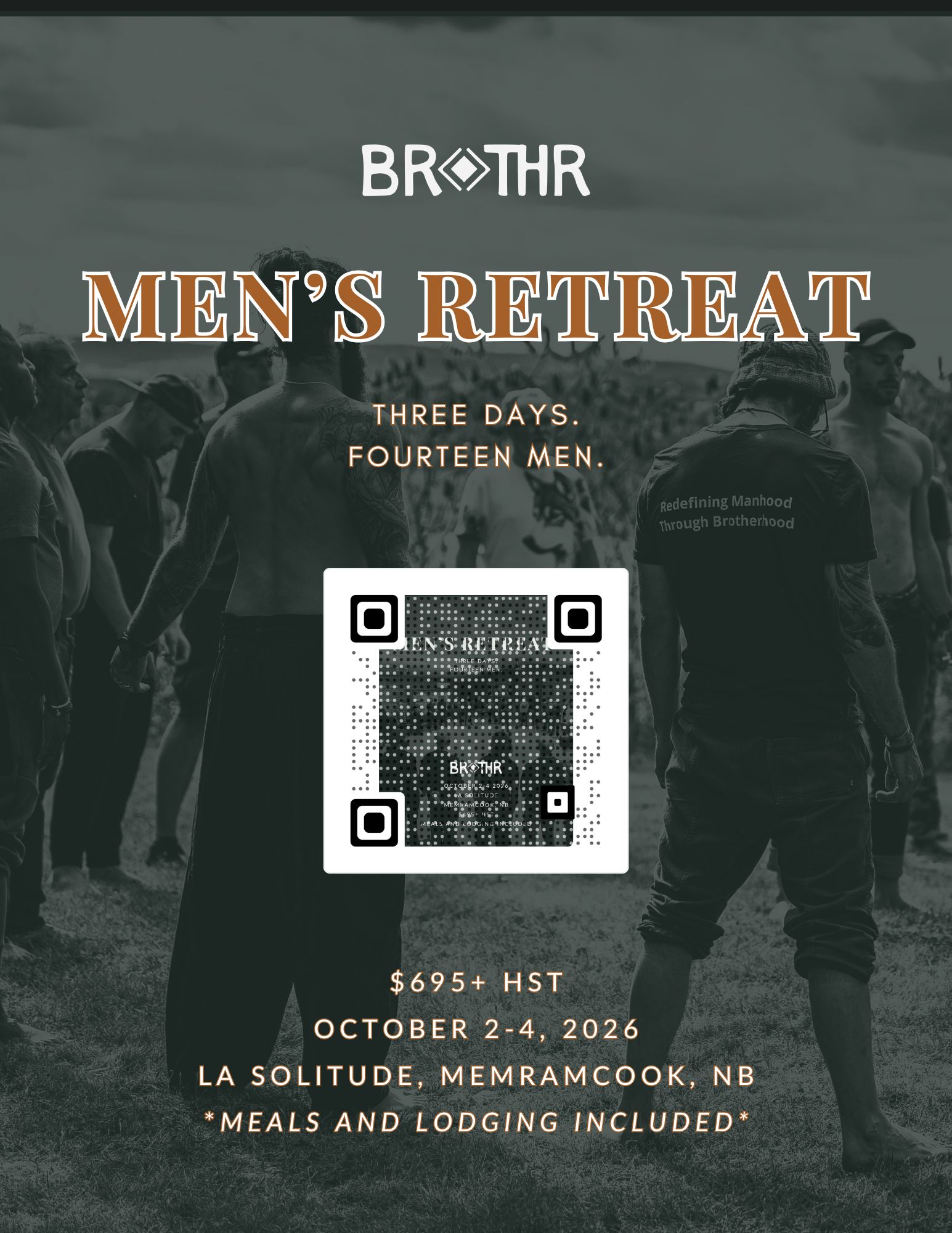 October Retreat Poster